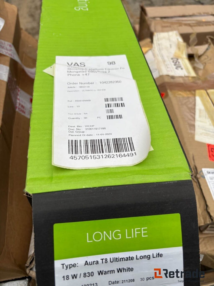 Diverse lystoffrør , 3 paller - Verktøy/ Utstyr: bilde 3 Diverse lystoffrør , 3 paller - Verktøy/ Utstyr: bilde 3