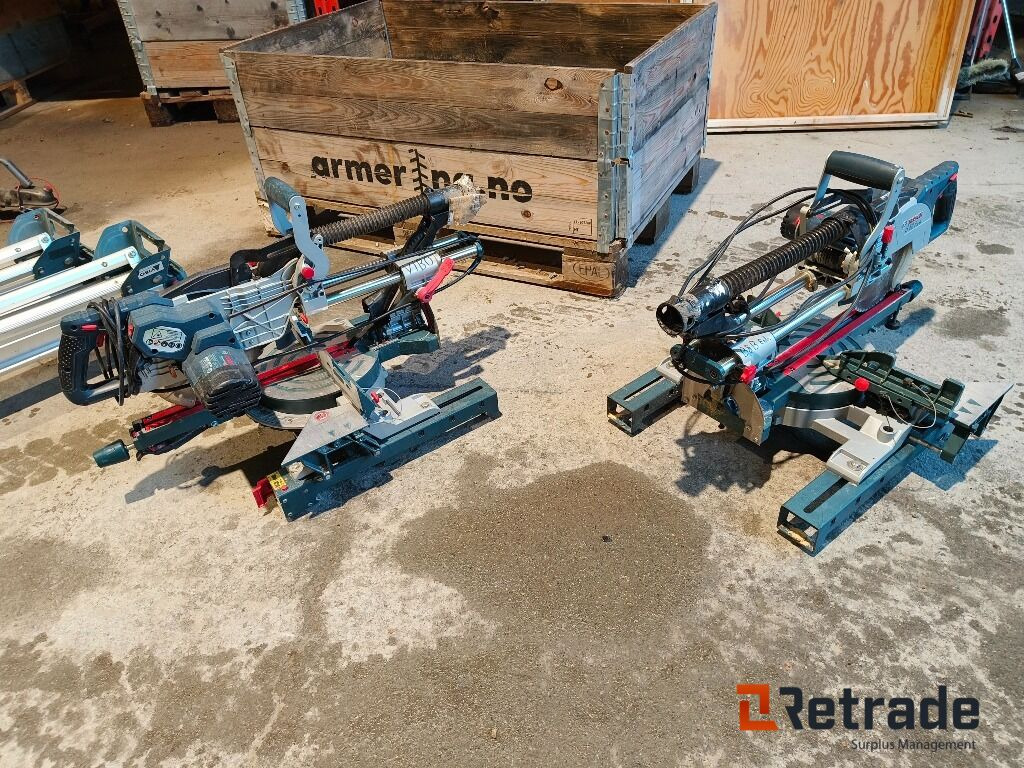 Diverse utstyr Bosch GCM 8 SJL + GTA 3800 - Anleggsmaskiner: bilde 2 Diverse utstyr Bosch GCM 8 SJL + GTA 3800 - Anleggsmaskiner: bilde 2