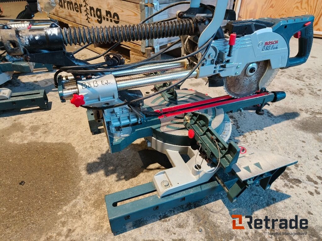 Diverse utstyr Bosch GCM 8 SJL + GTA 3800 - Anleggsmaskiner: bilde 5 Diverse utstyr Bosch GCM 8 SJL + GTA 3800 - Anleggsmaskiner: bilde 5