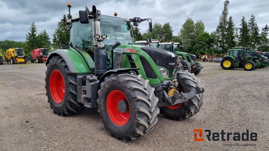 Fendt 722 Vario traktor - Traktor: bilde 4 Fendt 722 Vario traktor - Traktor: bilde 4