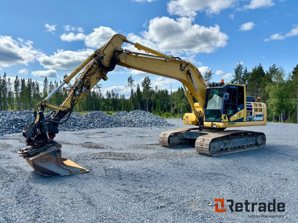 Grävmaskin Komatsu HB215LC-2 - Beltegraver: bilde 1 Grävmaskin Komatsu HB215LC-2 - Beltegraver: bilde 1
