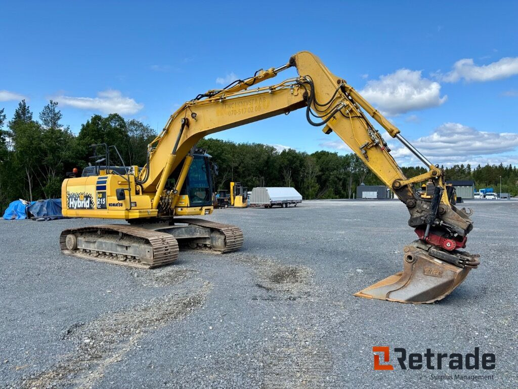 Grävmaskin Komatsu HB215LC-2 - Beltegraver: bilde 3 Grävmaskin Komatsu HB215LC-2 - Beltegraver: bilde 3