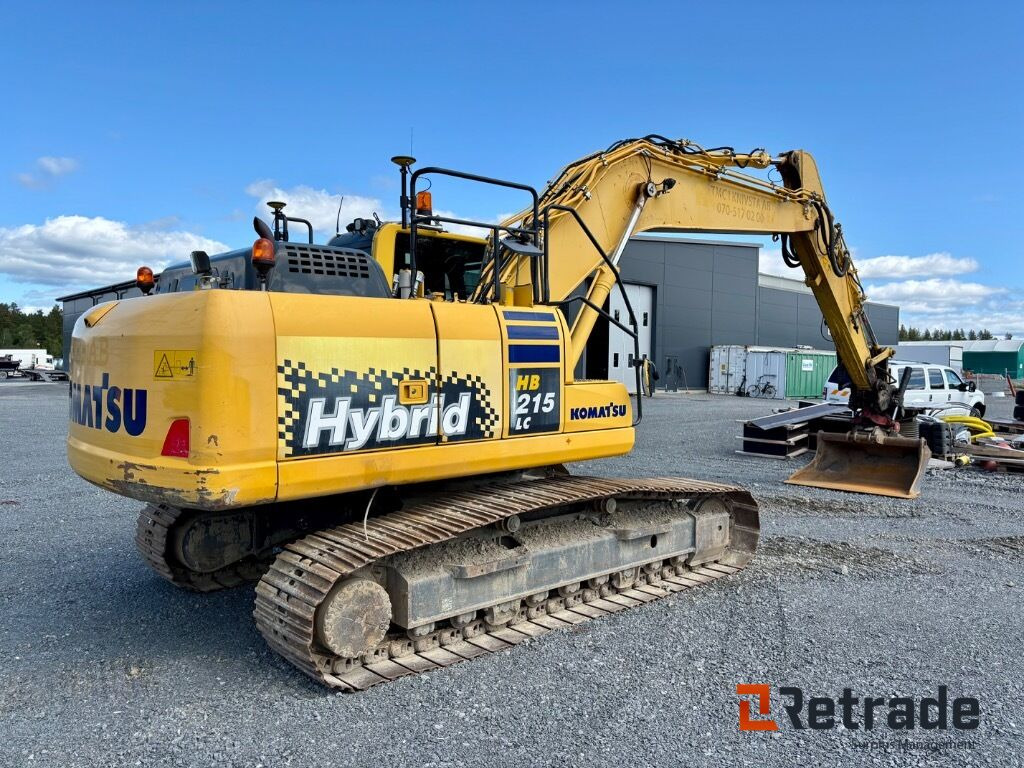 Grävmaskin Komatsu HB215LC-2 - Beltegraver: bilde 4 Grävmaskin Komatsu HB215LC-2 - Beltegraver: bilde 4