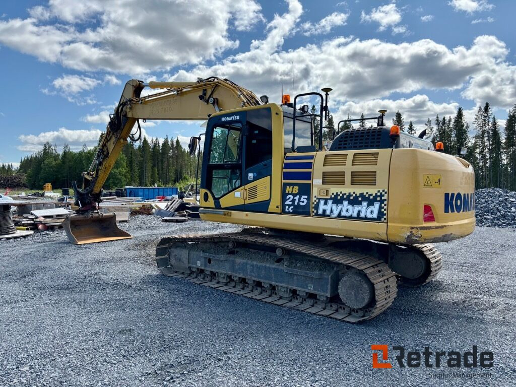 Grävmaskin Komatsu HB215LC-2 - Beltegraver: bilde 2 Grävmaskin Komatsu HB215LC-2 - Beltegraver: bilde 2