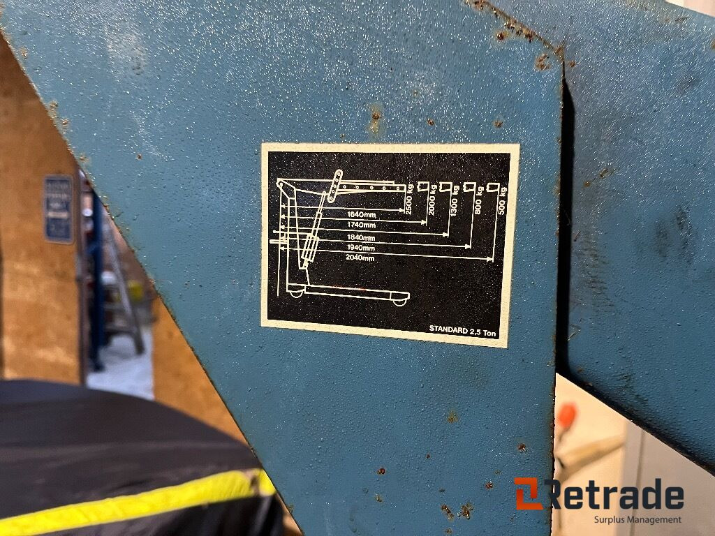 Industrimaskin Værkstedsudstyr AC Motorkran W 25: bilde 8 Industrimaskin Værkstedsudstyr AC Motorkran W 25: bilde 8