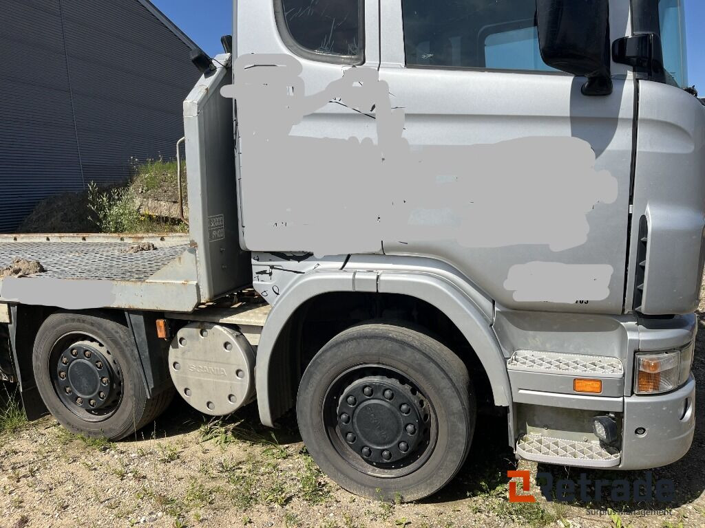 Lastbil SCANIA 8X4 Maskintransporter med Hydrauliske slidsker - Transporter lastebil: bilde 4 Lastbil SCANIA 8X4 Maskintransporter med Hydrauliske slidsker - Transporter lastebil: bilde 4