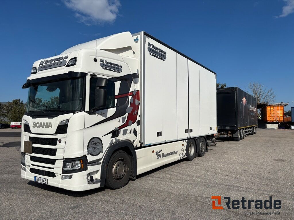 Lastbil med släp Scania R540 B6X2*4NB / NÄRKO D4HW13L62 - Skapbil: bilde 1 Lastbil med släp Scania R540 B6X2*4NB / NÄRKO D4HW13L62 - Skapbil: bilde 1