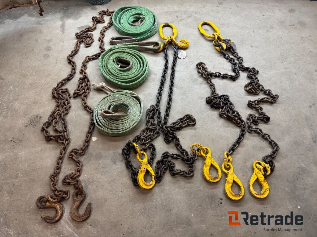 Lyft Kätting för till exempel kranbil paket med 6 objekt - Lagerutstyr: bilde 1 Lyft Kätting för till exempel kranbil paket med 6 objekt - Lagerutstyr: bilde 1