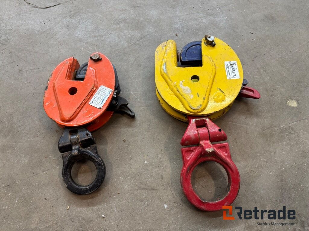 Plåtlyfthandskar för kranbil - Lagerutstyr: bilde 1 Plåtlyfthandskar för kranbil - Lagerutstyr: bilde 1