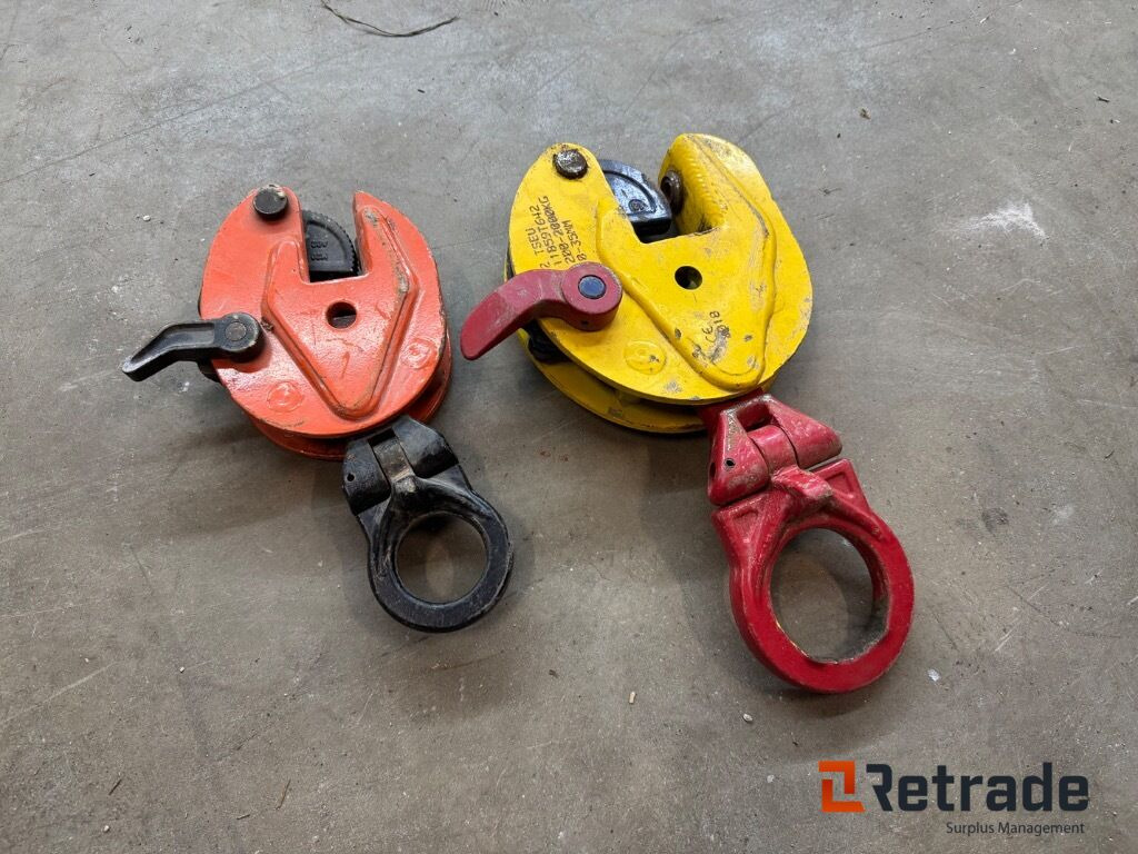 Plåtlyfthandskar för kranbil - Lagerutstyr: bilde 2 Plåtlyfthandskar för kranbil - Lagerutstyr: bilde 2