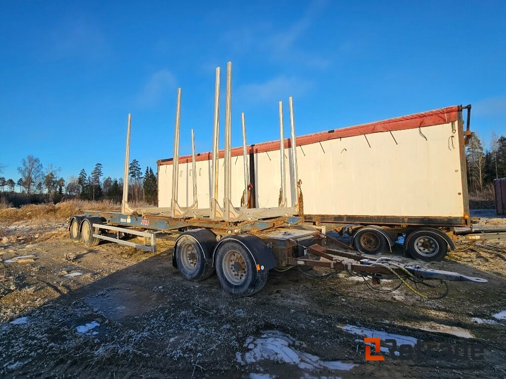 Timmervagn JYKI V42-T0 - Tømmerhenger: bilde 2 Timmervagn JYKI V42-T0 - Tømmerhenger: bilde 2