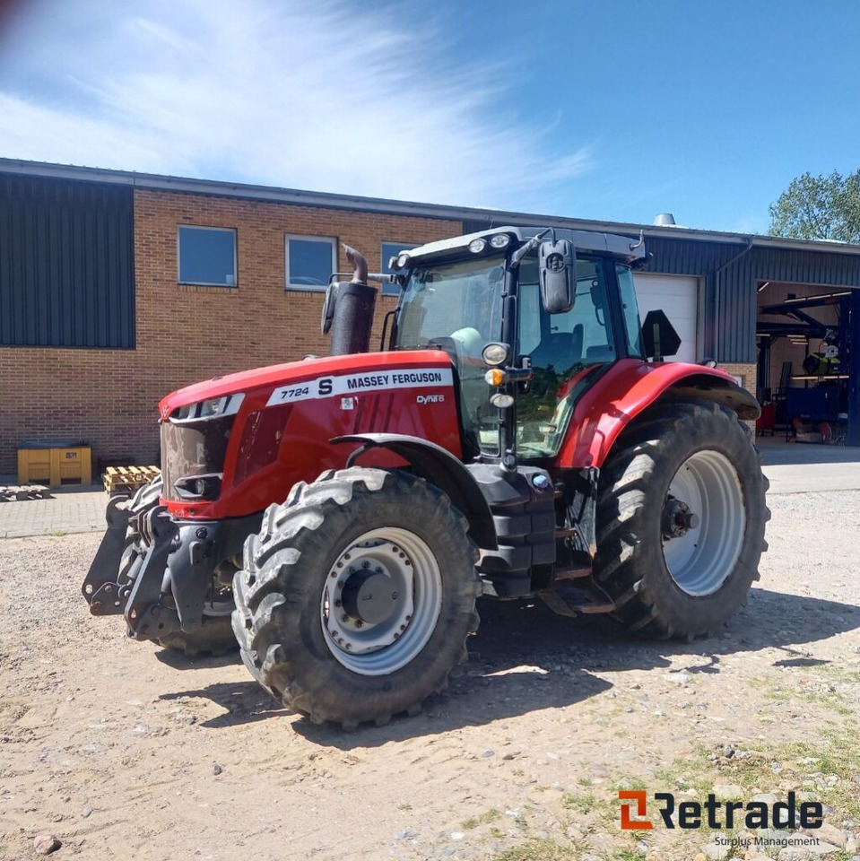 Traktor Massey Ferguson 7724 S 4WD Traktor Dyna 6 - Traktor: bilde 1 Traktor Massey Ferguson 7724 S 4WD Traktor Dyna 6 - Traktor: bilde 1