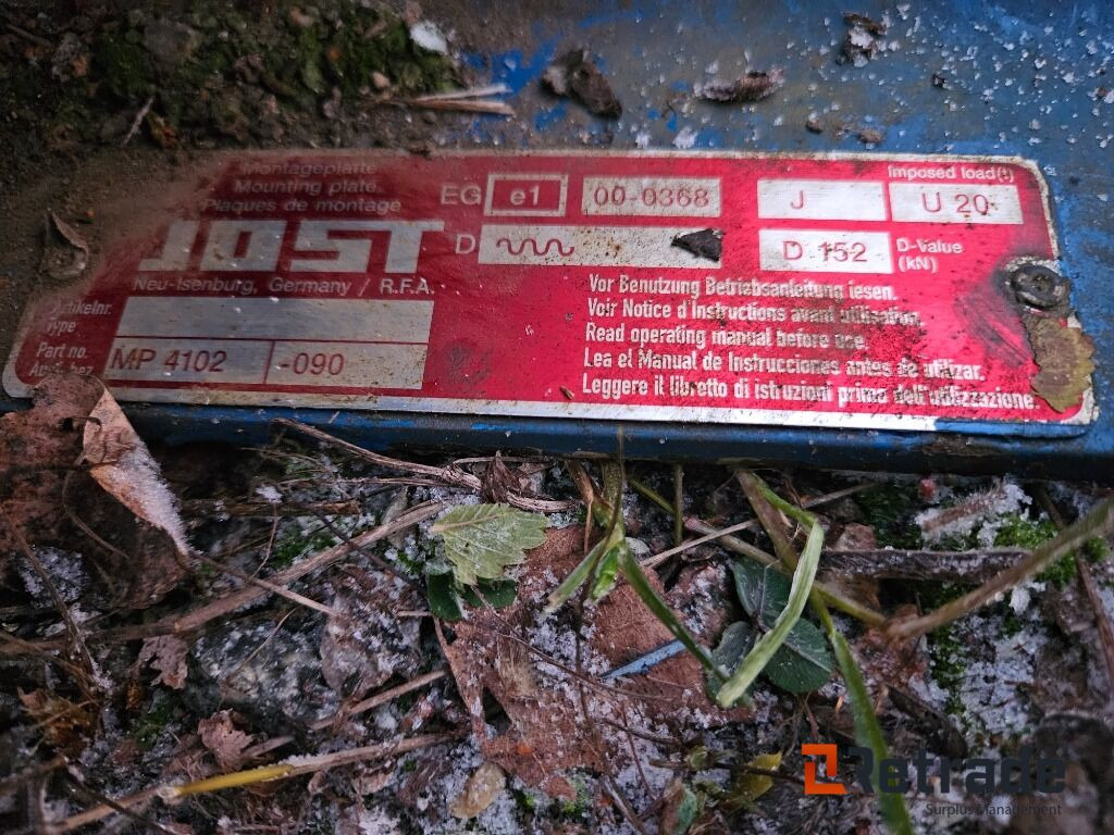 Vändskiva Jost - Svingskive for Lastebil: bilde 5 Vändskiva Jost - Svingskive for Lastebil: bilde 5