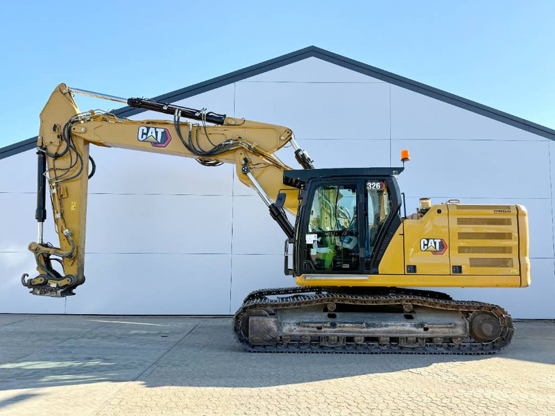 Cat 326 07A - Oilquick / Triple Boom / German Machine - Beltegraver: bilde 1 Cat 326 07A - Oilquick / Triple Boom / German Machine - Beltegraver: bilde 1
