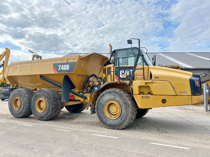 Rammestyrt dumper Cat 740B - Automatic Greasing / Camera / Airco: bilde 5 Rammestyrt dumper Cat 740B - Automatic Greasing / Camera / Airco: bilde 5