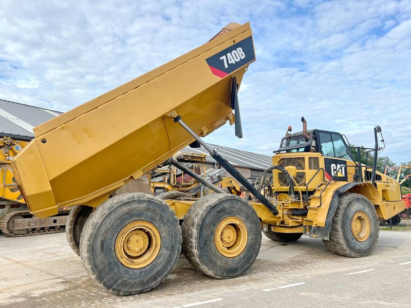 Rammestyrt dumper Cat 740B - Automatic Greasing / Camera / Airco: bilde 15 Rammestyrt dumper Cat 740B - Automatic Greasing / Camera / Airco: bilde 15