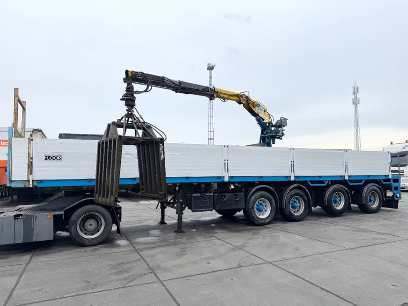 Floor Flo-17-36S2 + Kennis Type 14.000 (7.75m / 4.1t) - Åpen semitrailer: bilde 1 Floor Flo-17-36S2 + Kennis Type 14.000 (7.75m / 4.1t) - Åpen semitrailer: bilde 1