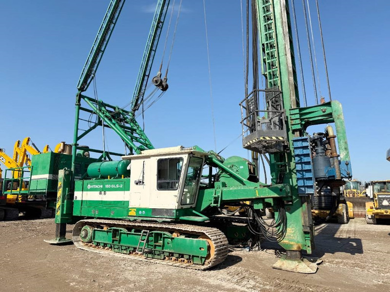 Hitachi KH150GLS-2 - 30.3m Drill / Powerpack / Hydr Tracks - Påledrivar: bilde 1 Hitachi KH150GLS-2 - 30.3m Drill / Powerpack / Hydr Tracks - Påledrivar: bilde 1