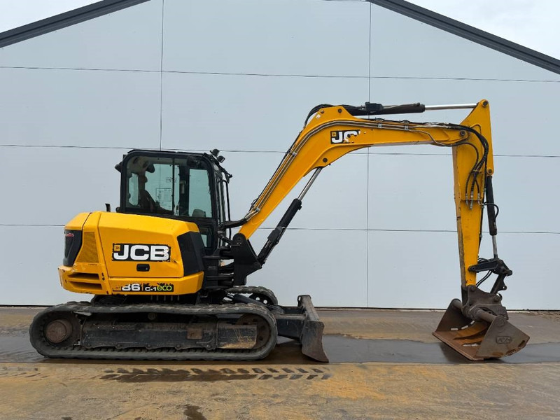 Minigraver JCB 86C-1 - Hammer Lines / Quick Coupler: bilde 6