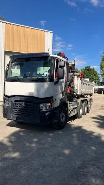 Renault Gamme T 480 - Tippbil, Kranbil: bilde 1 Renault Gamme T 480 - Tippbil, Kranbil: bilde 1