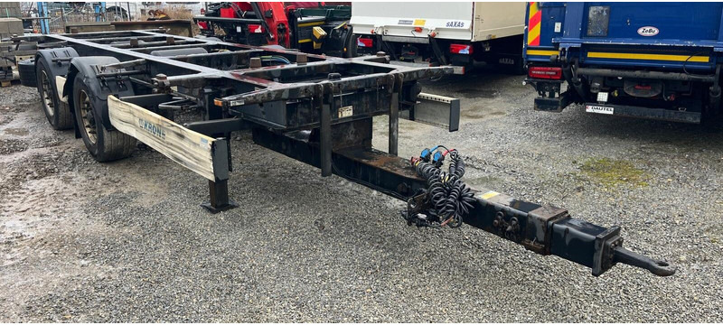 Krone Fahrgestell BDF ZZ 18XF0 DC07CLNF - Chassis tilhenger: bilde 1 Krone Fahrgestell BDF ZZ 18XF0 DC07CLNF - Chassis tilhenger: bilde 1