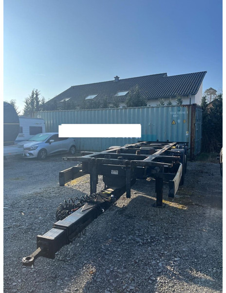 Krone Fahrgestell BDF ZZ 18XF0 DC07CLNF - Chassis tilhenger: bilde 1 Krone Fahrgestell BDF ZZ 18XF0 DC07CLNF - Chassis tilhenger: bilde 1
