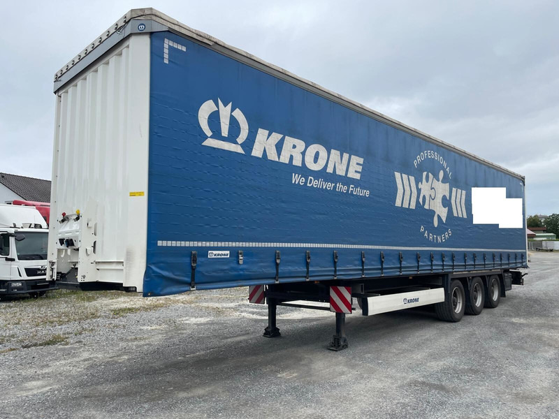 Krone SD Hubdach verbreiterbar Edscha Standard - Gardintrailer: bilde 1 Krone SD Hubdach verbreiterbar Edscha Standard - Gardintrailer: bilde 1