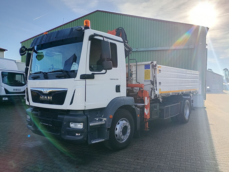 MAN TGM 18.290 - Tippbil, Kranbil: bilde 4 MAN TGM 18.290 - Tippbil, Kranbil: bilde 4