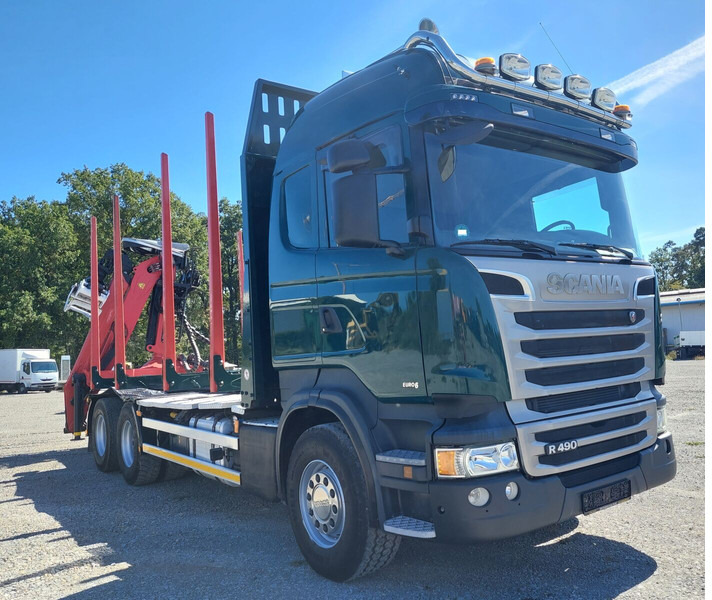 Scania R490 6x4 Euro 6 Kurzholz Palfinger AHK (2) - Tømmerbil, Kranbil: bilde 5 Scania R490 6x4 Euro 6 Kurzholz Palfinger AHK (2) - Tømmerbil, Kranbil: bilde 5