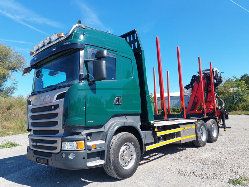 Scania R490 6x4 Euro 6 Kurzholz Palfinger AHK (2) - Tømmerbil, Kranbil: bilde 1 Scania R490 6x4 Euro 6 Kurzholz Palfinger AHK (2) - Tømmerbil, Kranbil: bilde 1