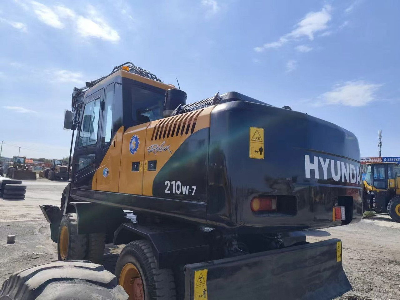 Hjulgraver Hyundai R210-7: bilde 11