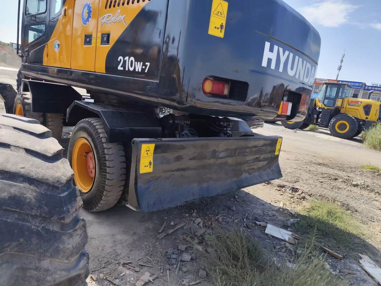 Hyundai R210-7 - Hjulgraver: bilde 3 Hyundai R210-7 - Hjulgraver: bilde 3