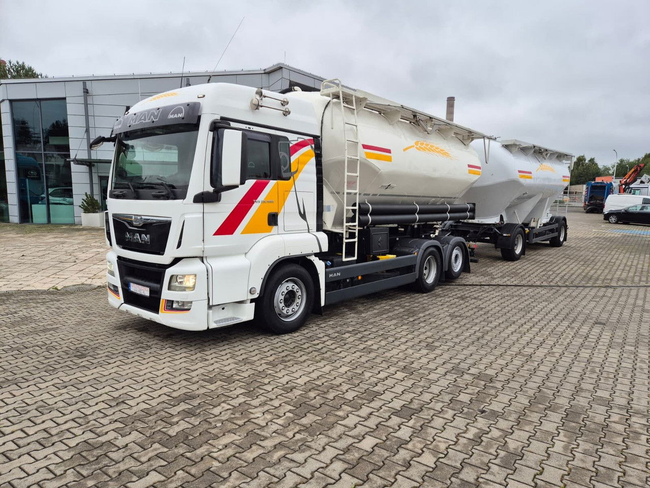 MAN TGS 26.480 Spritzer SILO - Tankbil: bilde 2 MAN TGS 26.480 Spritzer SILO - Tankbil: bilde 2