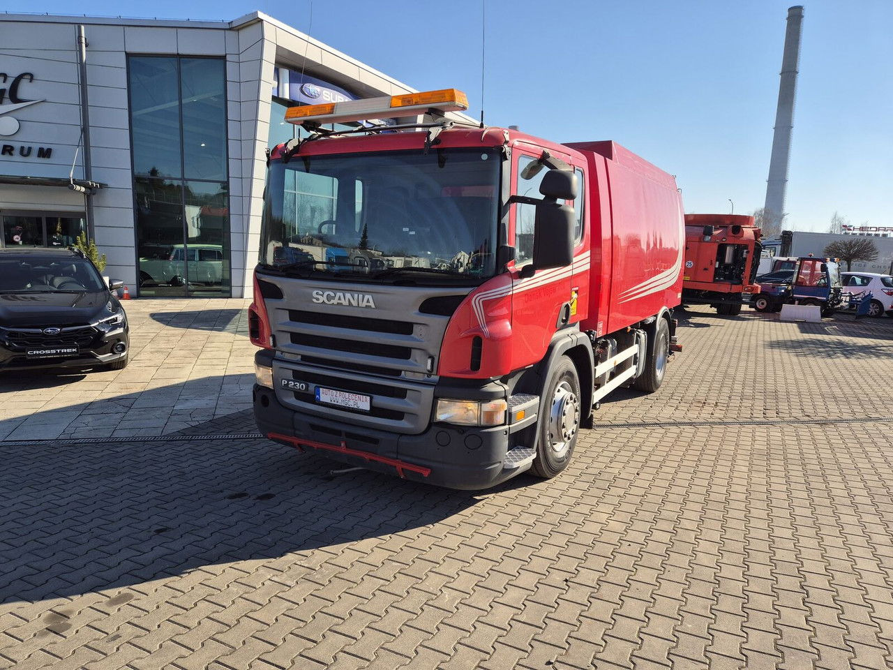 Scania P230 4X2 / Sweeper / Johnston VX800 / Sprayer / LOW Mileage / - Feiebil: bilde 2 Scania P230 4X2 / Sweeper / Johnston VX800 / Sprayer / LOW Mileage / - Feiebil: bilde 2