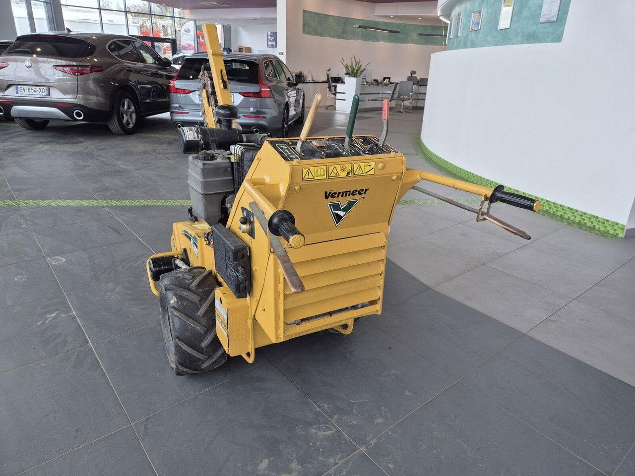 Grøftegraver Vermeer RT 100 / Trench SAW / Mini Chain Excavator / IDE AL FOR Cables: bilde 10