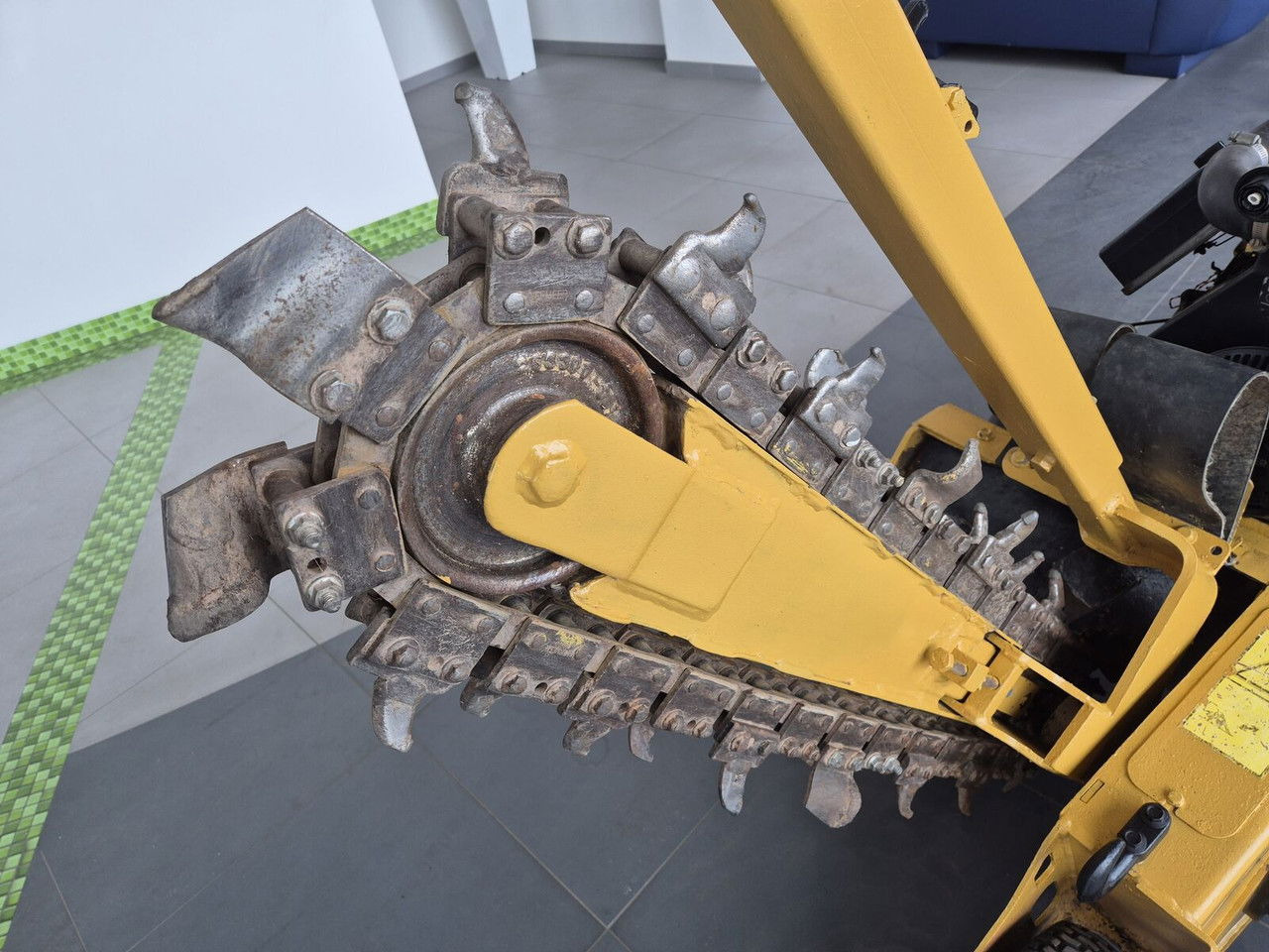 Grøftegraver Vermeer RT 100 / Trench SAW / Mini Chain Excavator / IDE AL FOR Cables: bilde 25