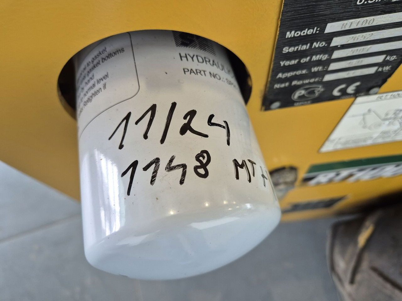 Grøftegraver Vermeer RT 100 / Trench SAW / Mini Chain Excavator / IDE AL FOR Cables: bilde 17