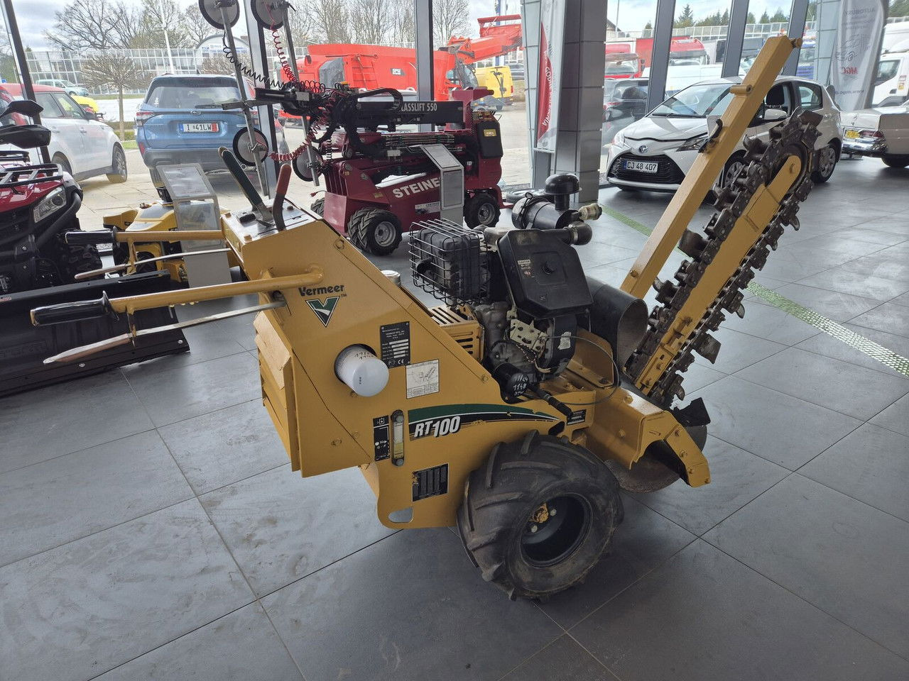 Grøftegraver Vermeer RT 100 / Trench SAW / Mini Chain Excavator / IDE AL FOR Cables: bilde 13