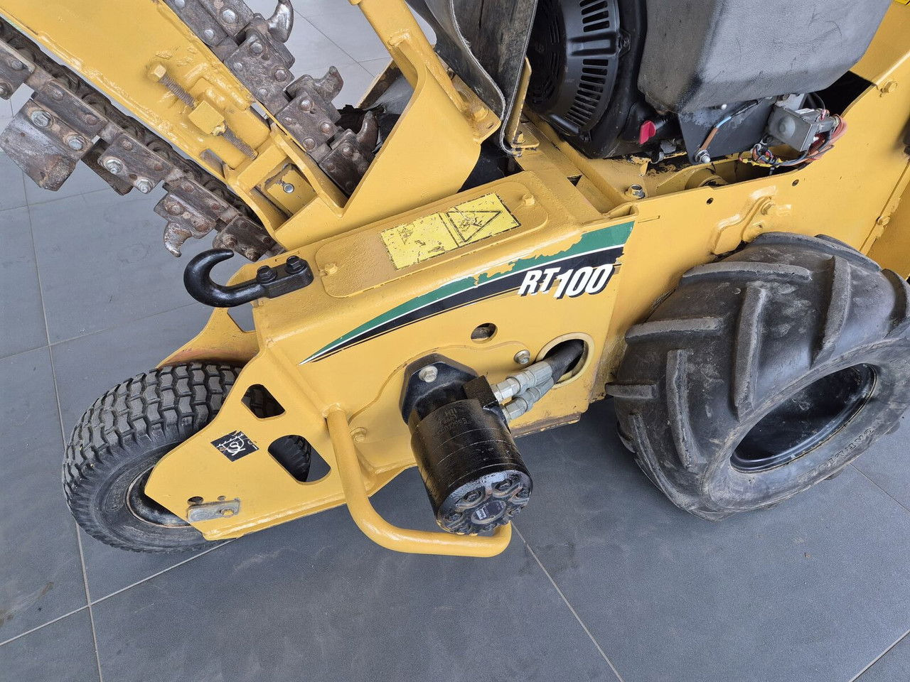 Grøftegraver Vermeer RT 100 / Trench SAW / Mini Chain Excavator / IDE AL FOR Cables: bilde 23