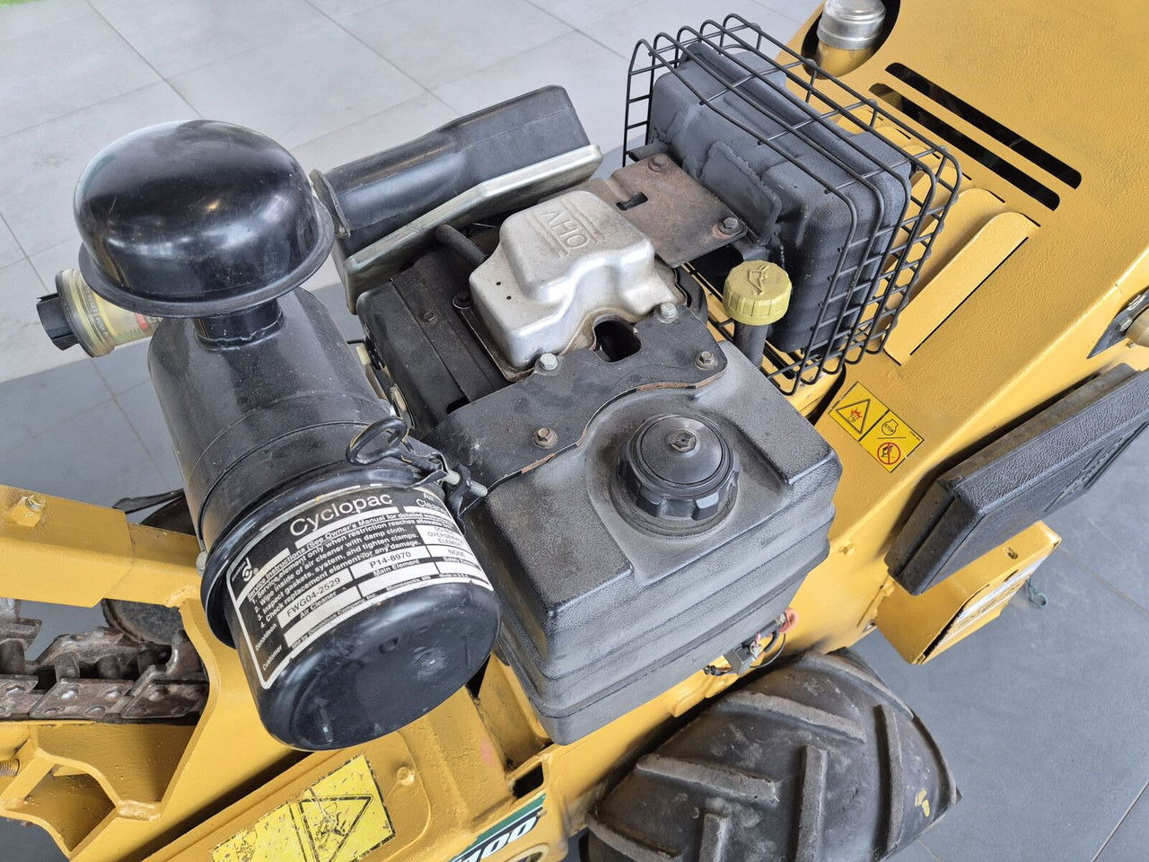 Grøftegraver Vermeer RT 100 / Trench SAW / Mini Chain Excavator / IDE AL FOR Cables: bilde 24