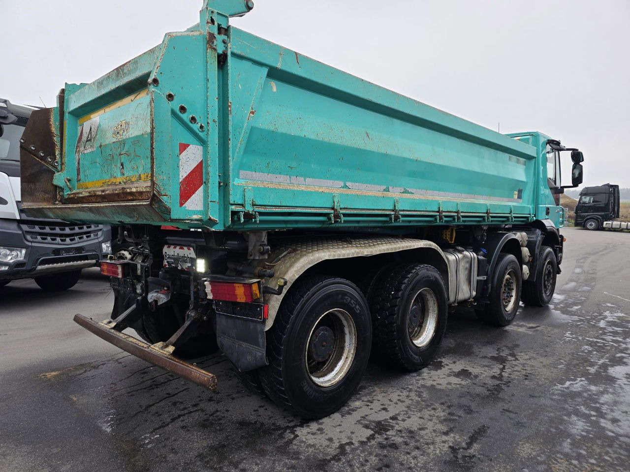 Tippbil Iveco Trakker AD340T45 8x4 bordmatic tipper - retarder: bilde 7 Tippbil Iveco Trakker AD340T45 8x4 bordmatic tipper - retarder: bilde 7