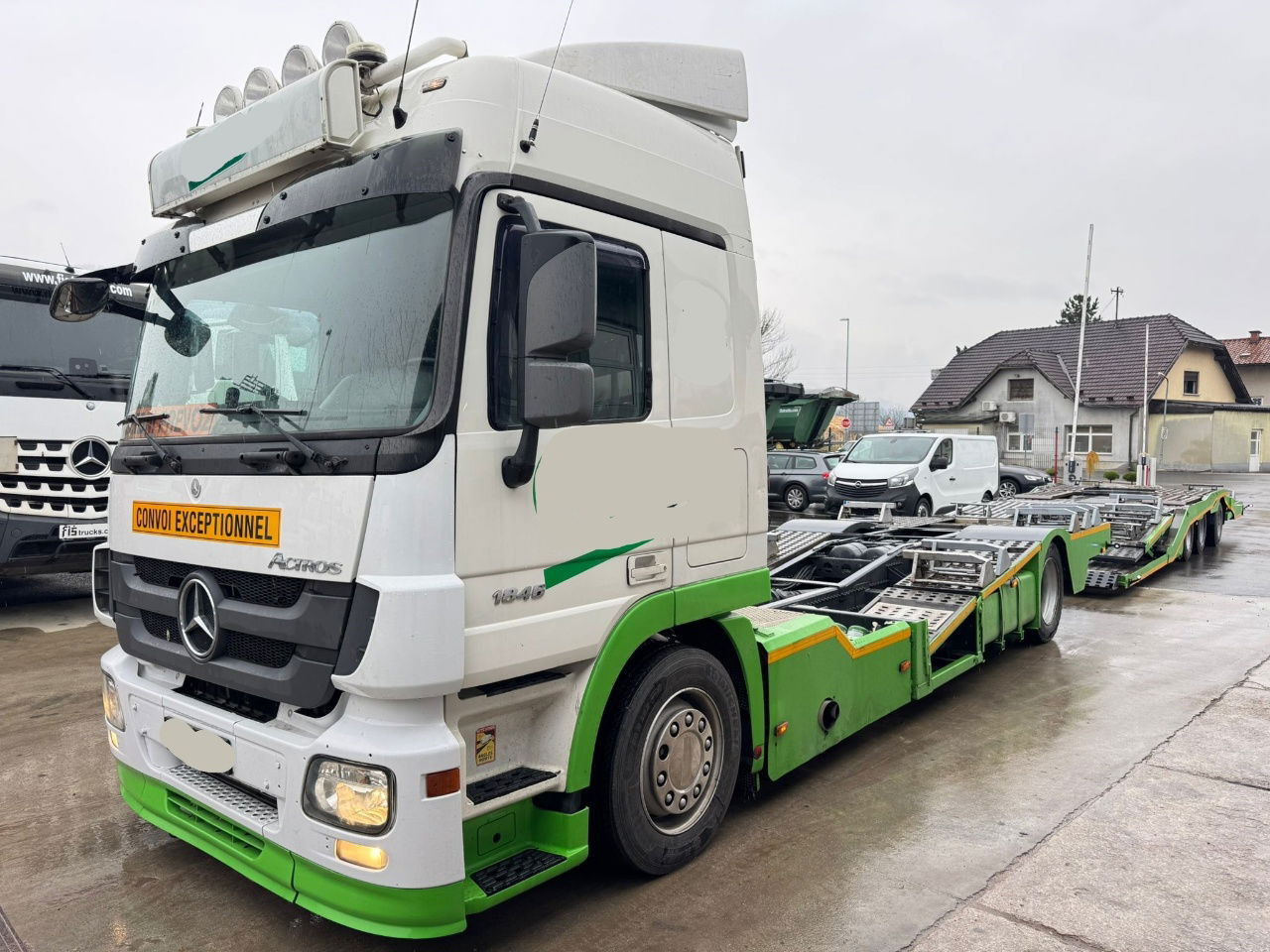 Mercedes-Benz Actros 1846 4x2 LKW transporter + Boerner trailer - Transporter lastebil: bilde 1 Mercedes-Benz Actros 1846 4x2 LKW transporter + Boerner trailer - Transporter lastebil: bilde 1
