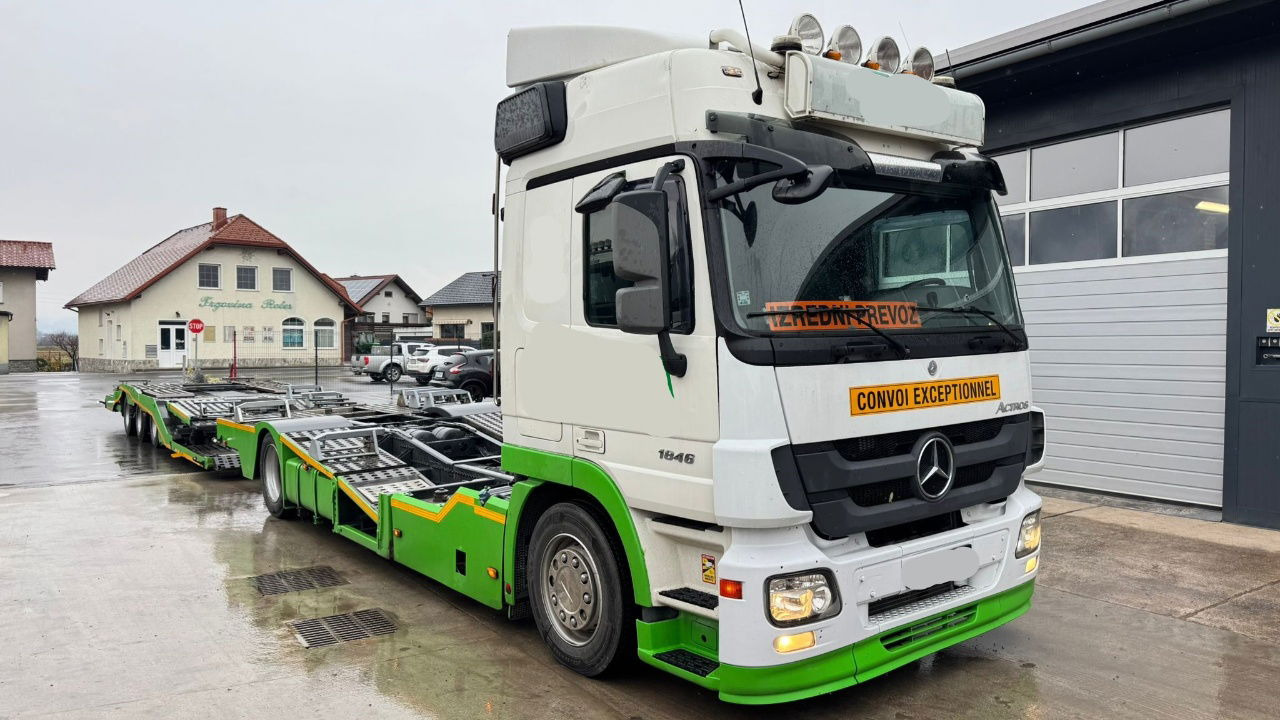 Mercedes-Benz Actros 1846 4x2 LKW transporter + Boerner trailer - Transporter lastebil: bilde 3 Mercedes-Benz Actros 1846 4x2 LKW transporter + Boerner trailer - Transporter lastebil: bilde 3