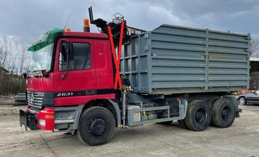 Mercedes-Benz Actros 2631 6x4 Meiller tipper - Tippbil, Kranbil: bilde 2 Mercedes-Benz Actros 2631 6x4 Meiller tipper - Tippbil, Kranbil: bilde 2