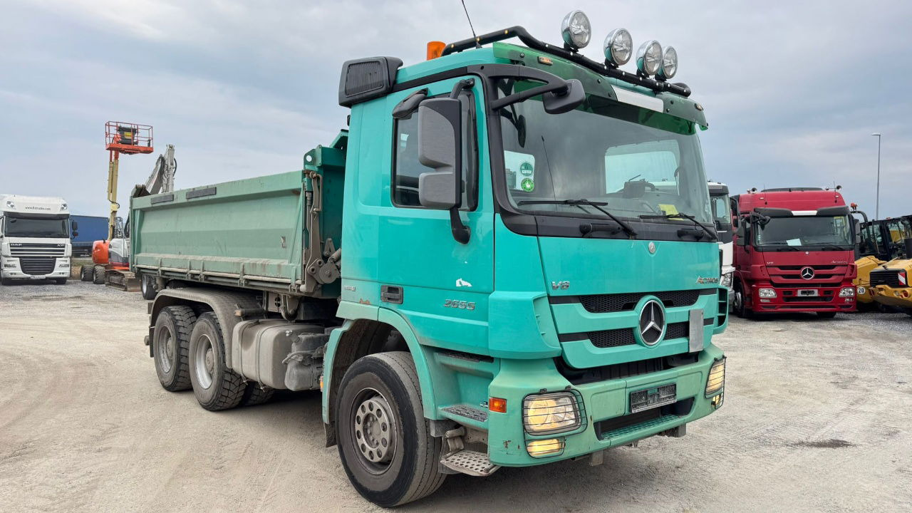 Mercedes-Benz Actros 2655 6x4 meiller bordmatic tipper - retarder - V8 - Tippbil: bilde 3 Mercedes-Benz Actros 2655 6x4 meiller bordmatic tipper - retarder - V8 - Tippbil: bilde 3