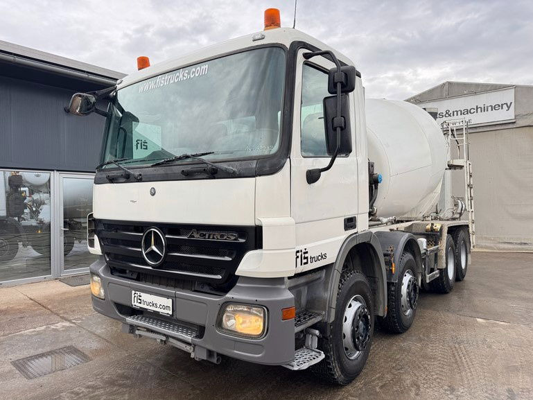 Mercedes-Benz Actros 3536 8x4 stetter schwing mixer 9m3 - Betongbil: bilde 1 Mercedes-Benz Actros 3536 8x4 stetter schwing mixer 9m3 - Betongbil: bilde 1