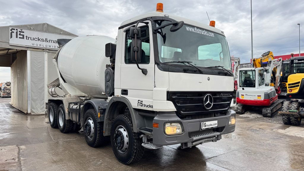 Mercedes-Benz Actros 3536 8x4 stetter schwing mixer 9m3 - Betongbil: bilde 3 Mercedes-Benz Actros 3536 8x4 stetter schwing mixer 9m3 - Betongbil: bilde 3