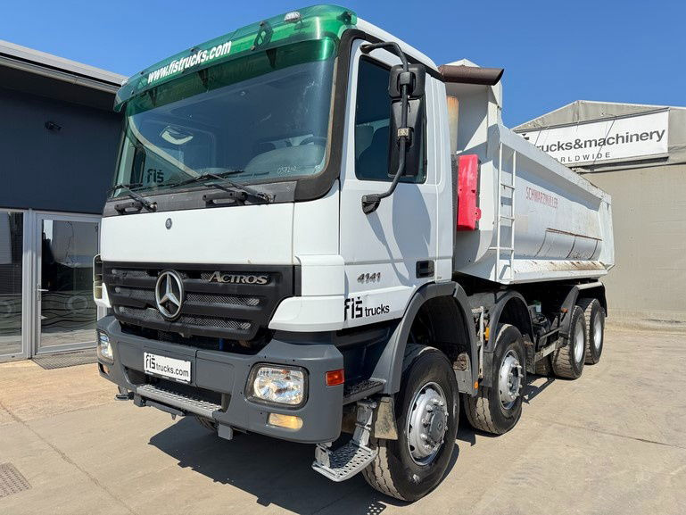 Mercedes-Benz Actros 4141 K 8x6 schwarzmuller mulda tipper - Tippbil: bilde 1 Mercedes-Benz Actros 4141 K 8x6 schwarzmuller mulda tipper - Tippbil: bilde 1
