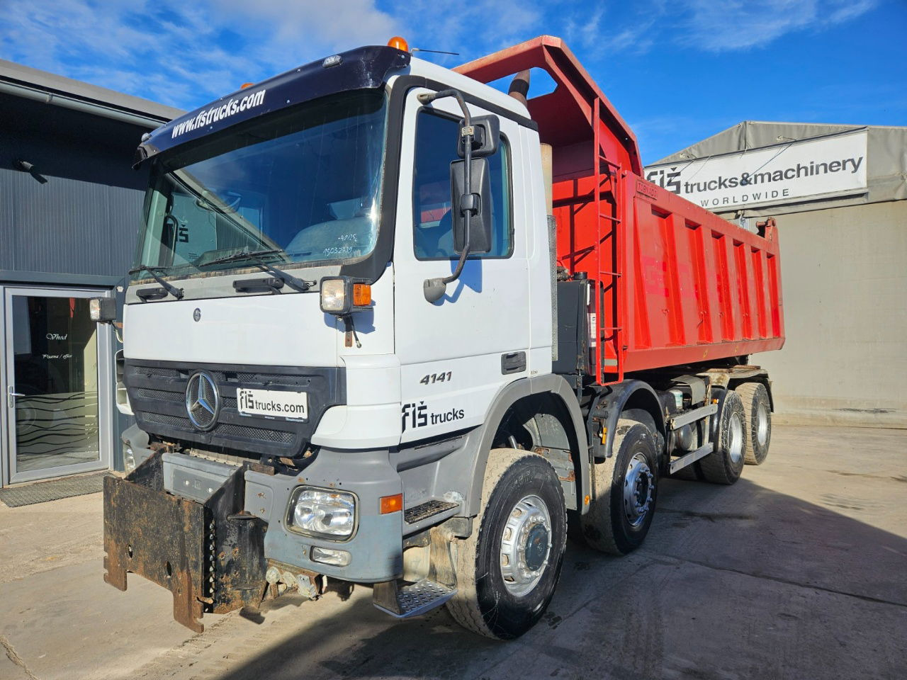 Mercedes-Benz Actros 4141 K 8x6 tipper - 19m3 - spring suspension - Tippbil: bilde 1 Mercedes-Benz Actros 4141 K 8x6 tipper - 19m3 - spring suspension - Tippbil: bilde 1