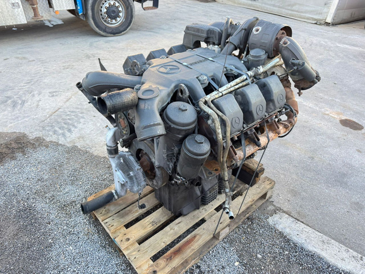 Mercedes-Benz Engine V6 - 2010 Year - 230.000KM - damaged - Motor for Lastebil: bilde 1 Mercedes-Benz Engine V6 - 2010 Year - 230.000KM - damaged - Motor for Lastebil: bilde 1